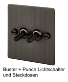 Zwei Lichtschalter von Buster & Punch.