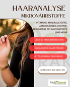 Haaranalyse zur Bestimmung von Mikronährstoffen