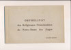 Orphelinat des religieuses franciscaines de Notre-Dame des Anges. Condrieu.