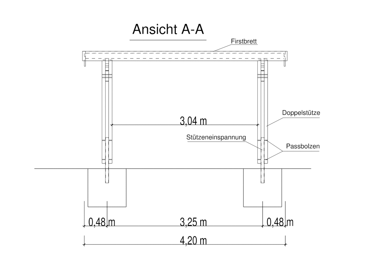 Pläne carport carport aus Holz