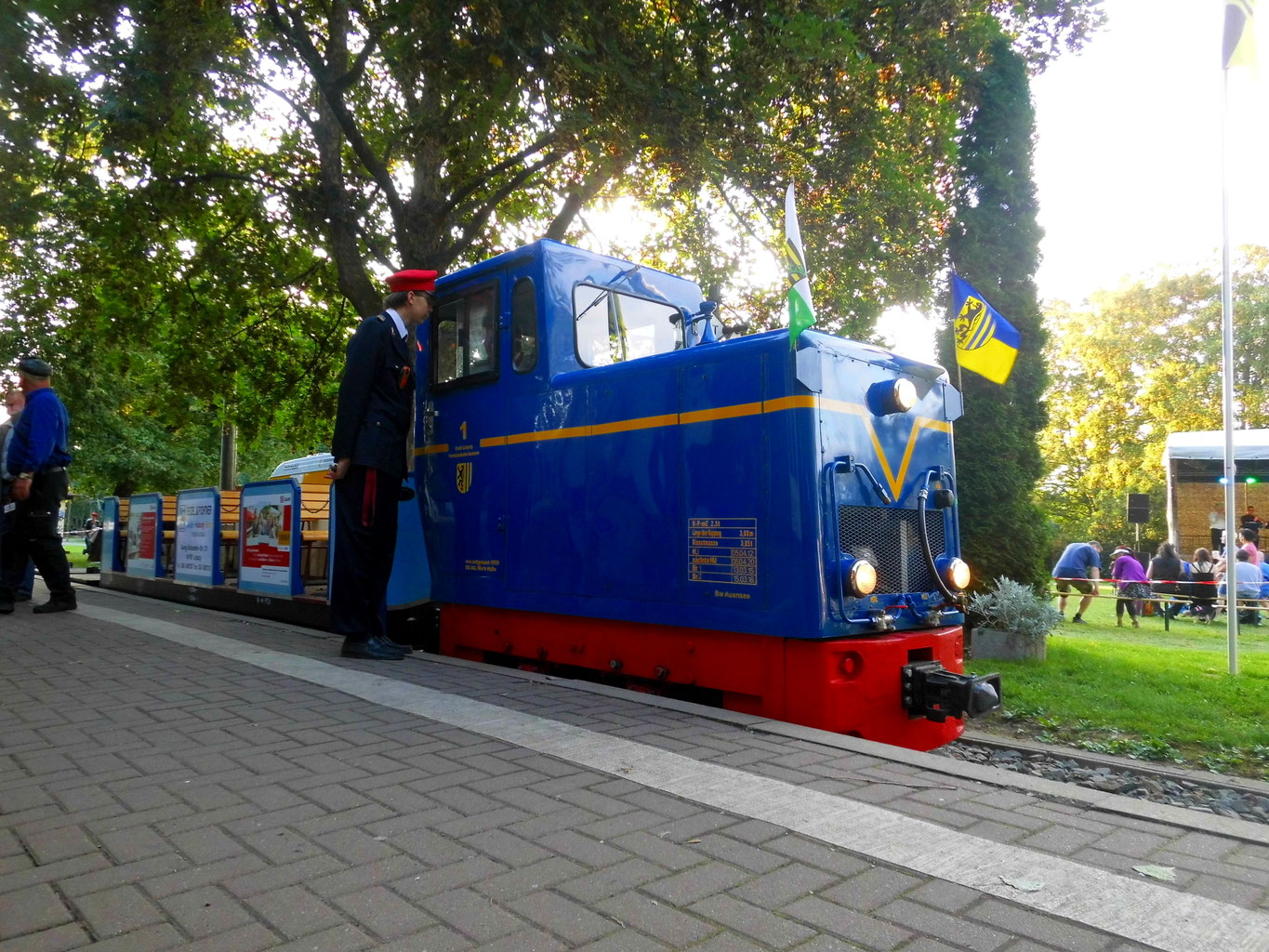 65 Jahre Leipziger Parkeisenbahn - Eisenbahnfreunde Mitteldeutschland & M-V