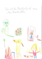 Kinderbild Haus in der Sonne