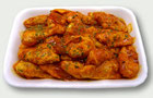 alitas de pollo aliñado/Seasoned chicken wings