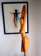 #holzskulpturen#abstrakt#akt#gunnar mozer