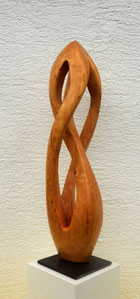 modern#abstrakt#edelholzskulptur#birke#gunnar mozer
