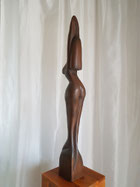 modern#abstrakt#akt#edelholzskulptur#douglasie#gunnar mozer