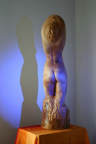#modern#abstrakt#akt#edelholzskulptur#amerika#kirschbaum#gunnar mozer