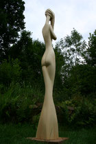 #modern#abstrakt#akt#edelholzskulptur#weihmutkiefer#gunnar mozer