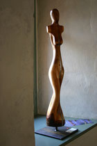 #modern#abstrakt#akt#edelholzskulptur#amerika#kirschbaum#gunnar mozer