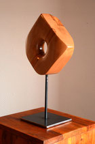 modern, abstrakt, holzskulptur, ahorn, gunnar mozer