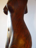 #modern#abstrakt#akt#edelholzskulptur#amerika#nussbaum#gunnar mozer