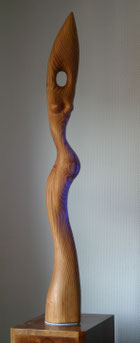 #modern#abstrakt#akt#edelholzskulptur#amerika#douglasie#gunnar mozer