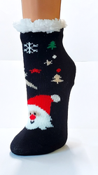 Plüschsocken für Kinder mit Weihnachtsmotiven