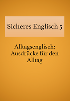 Alltagsenglisch lernen
