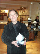 Xavier de Mirbeck CCAA Studioglas glaskunst glasgalerie glassart blownglass handblown kunsthandwerk unikat collect köln cologne angewandt kunst sammlung ausstellung design paperweight briefbeschwerer exhibition verresoufflé galerieduverre interiordesign 