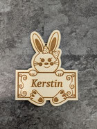 Frohe Ostern Anhänger mit Namen