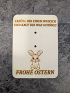 Frohe Ostern Gutscheinkarte