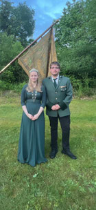Jugendkönigspaar 2019 Luca Briel & Kim Briel