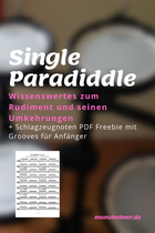 Single Paradiddle Rudiment Wissenswertes