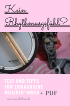 Rhythmusgefühl verbessern