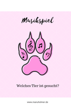 Musikspiel Tiere für Kinder und Erwachsene