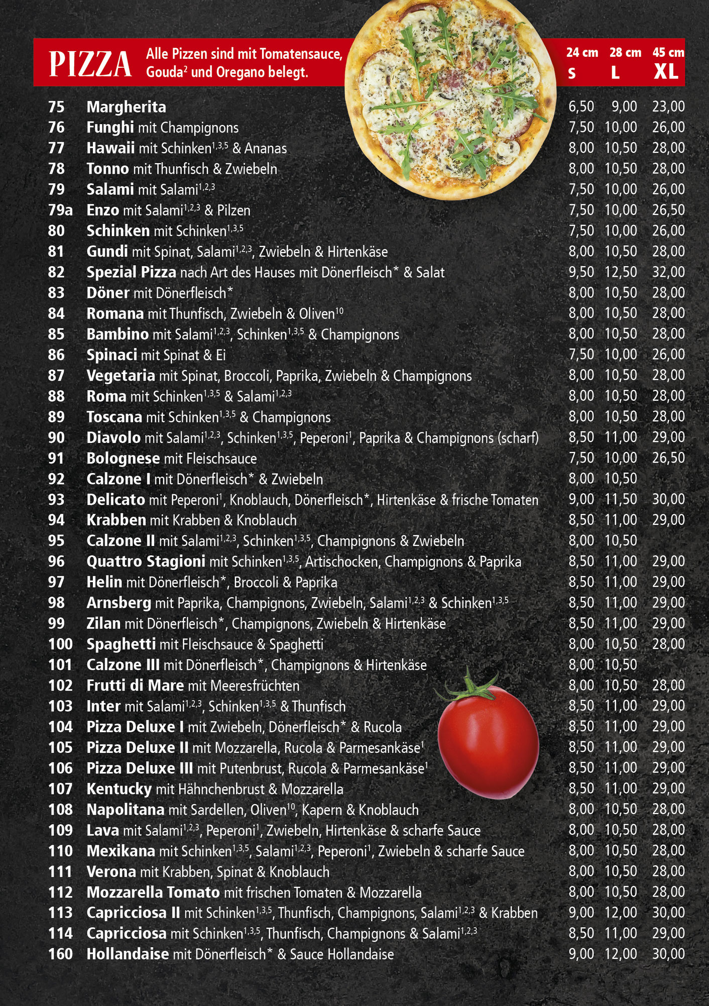 UNSERE SPEISEKARTE - Delicato Pizzeria & Dönerhaus in Bruchhausen UNSERE SPEISEKARTE - Delicato Pizzeria & Dönerhaus in Bruchhausen