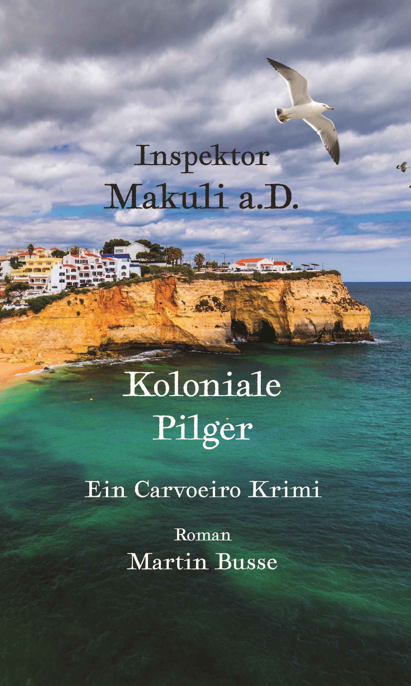 Buchlesung, Inspektor Makuli a.D., Koloniale Pilger, Ein Carvoeiro Krimi, Roman, Autor Martin Busse, Kulinarium, Algarve, Portugal 