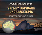 Sydney, Brisbane, Noosa, Glasshouse Mountains, Mount Beerburrum, Eumundi, Lone Pine Koala Sanctuary, Kangaroo Cliffs, Story Bridge, Botany Bay, Little Beach, Lavender Bay, Ku-ring-gai, Mackarel Beach, Avalon, Bilgola, Newport, Wendy's Secret Garden, Paddi
