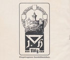 Herrmanstörfer Nürnberg trademark, from their 1911 catalogue.