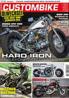 Custombike 11/16 cover an 6-page report on the cafe dragstar