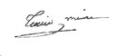 Charras d'Hier et d'Aujourd'hui - Charras 16 - signature de Simon TEXIER - maire de Charras