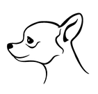 Hundekopf Chihuahua