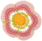 Cómo tejer flores a crochet (amigurumi flowers)