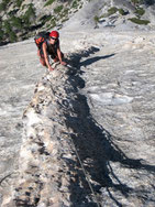 "Snake Dike" - Half Dome.