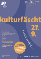 Kulturfäscht Altach Plakat