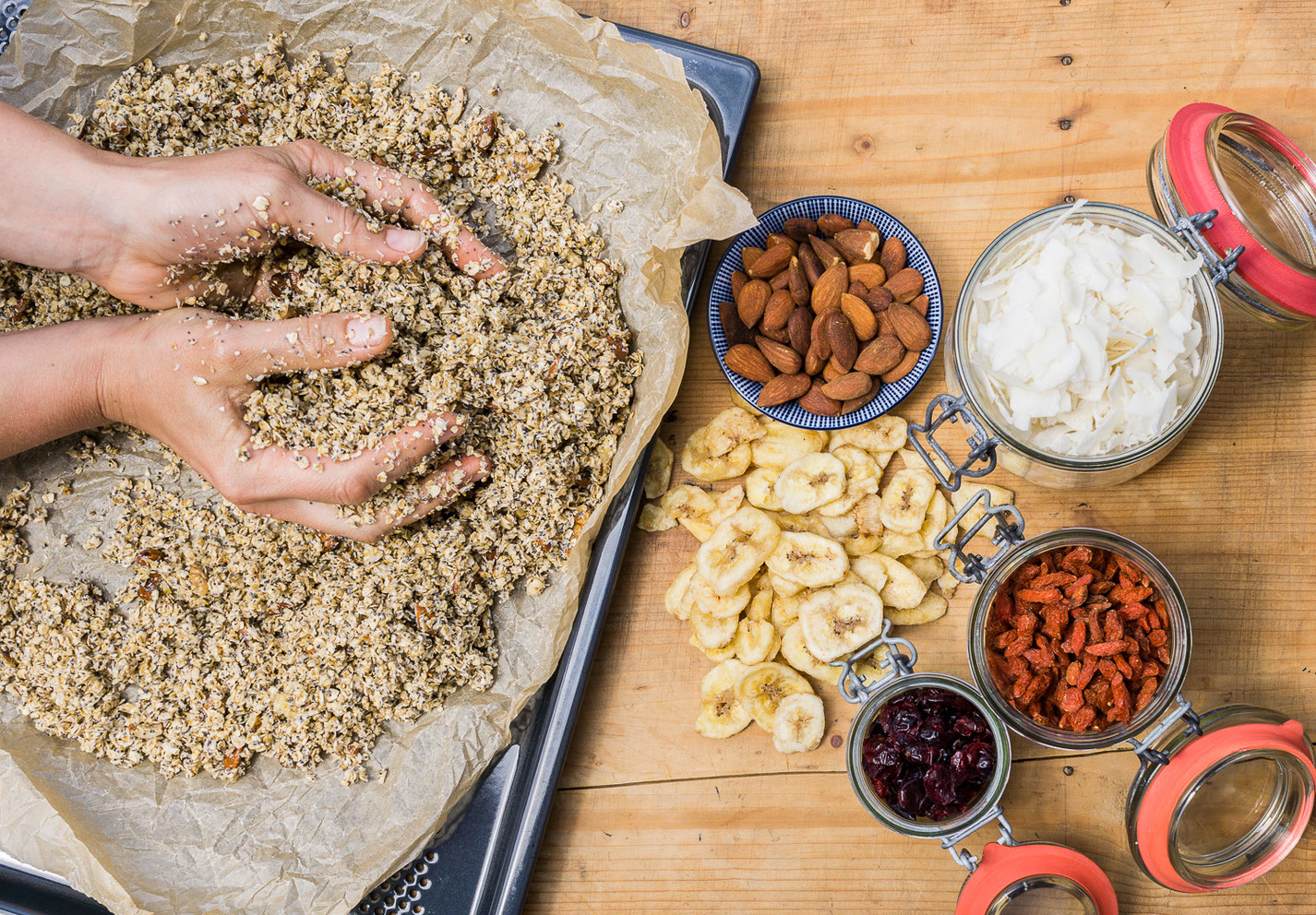 DAS BESTE GRANOLA IST SELBSTGEMACHT Bilou Kitchen Kochkurse in München