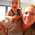 Nomadic family travelling with baby or toddler