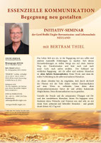 Flyer Online-Kurs Essenzielle Kommunikation mit Bertram Thiel