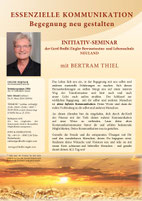Flyer Online-Kurs Essenzielle Kommunikation mit Bertram Thiel