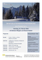 Schneeschuhwanderung Winterwanderung Dobratsch TrailAdventure Kärnten Barbara Wiegele Spirituell