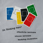 Edward de Bono | Six Thinking Hats | öffentliche Seminare | Sechs Denkhüte | inhouse Seminare | Moderation | Workshops