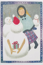 F-雪だるまの森で