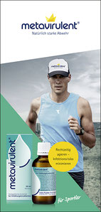 Titelbild der Broschüre für Sportler - metavirulent beim Open-Window-Effekt