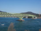 　大島側から見る大島大橋