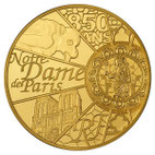 NOTRE-DAME DE PARIS 50 EURO OR