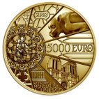 NOTRE-DAME DE PARIS 5000 EURO OR