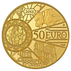NOTRE-DAME DE PARIS 50 EURO OR