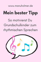 Rhythmisches Sprechen Übungen Grundschule