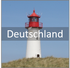 Länderbutton Deutschland mit Leuchtturm