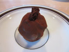 recette truffes chocolat noir et raisins au rhum 